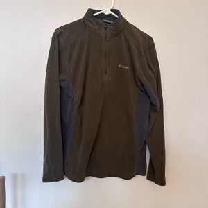 Columbia Dark Olive Fleece Jacket